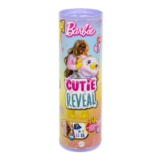 Barbie-Barbie Cutie Reveal-Colorful Dream Penguin Doll and 10 Surprises HRK40