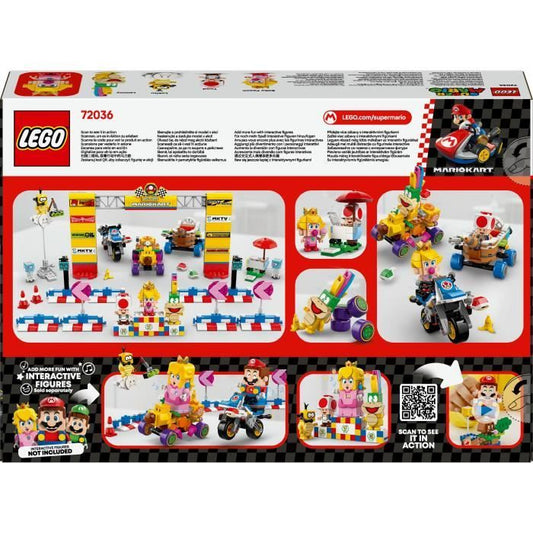 LEGO Super Mario 72036 Mario Kart  Baby Peach & Grand Prix Pack  Motorcycle Toy