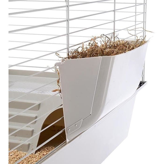 Cage - FERPLASTE - CAVIE 80X1 - 77 x 48 x 42 cm - Light gray