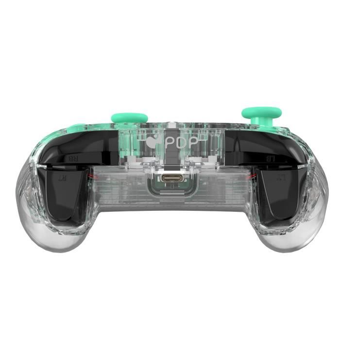 Gamepad - Xbox Series X|S, Xbox One and PC - Minecraft: Diamond - Wireless - PDP - Transparent