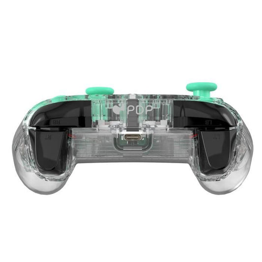 Gamepad - Xbox Series X|S, Xbox One and PC - Minecraft: Diamond - Wireless - PDP - Transparent