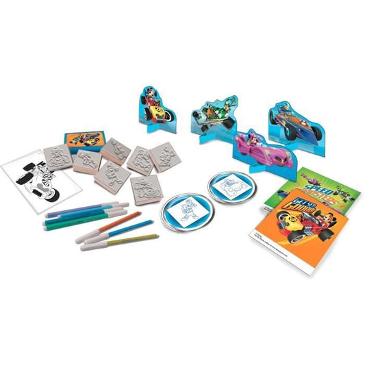 Coloring house - MULTIPRINT - 9945 - 7 Mickey stamps