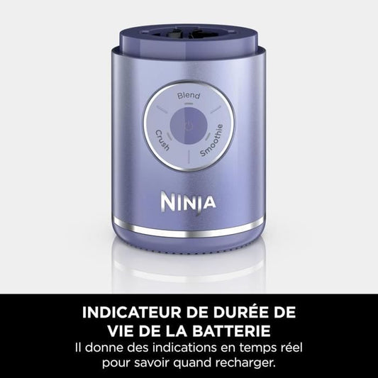 NINJA Blast Max Portable Blender - BC251EULD - 530 ml bowl - 2h battery life - cordless - BPA-free - lavender
