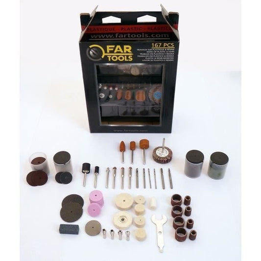 FARTOOLS Set 167 accessories for mini grinder for plastic