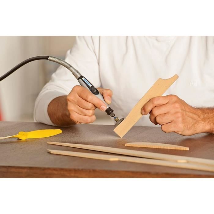 Set of 6 Dremel S411 Ez Speedclic (Grain 60, Ø 30mm, for multi-use tools)