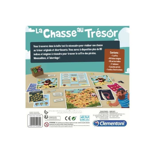 CLEMENTONI - The treasure hunt - - Board game