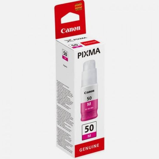Ink bottle - Canon - GI -50M - Magenta - Pixma Megatank compatibility - (3404C001)