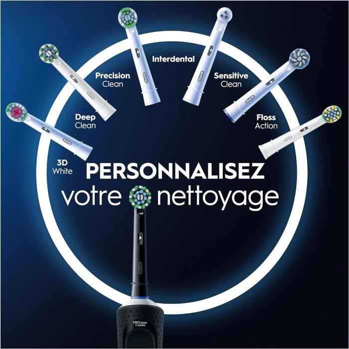 Oral-B Vitality Pro Electric Toothbrush Black, 1 Brush Head