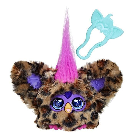 Furby Furblets Chee-Chee, Mini Electronic Plush for Girls and Boys, Over 45 Sounds, Ages 6 and Up, Hasbro