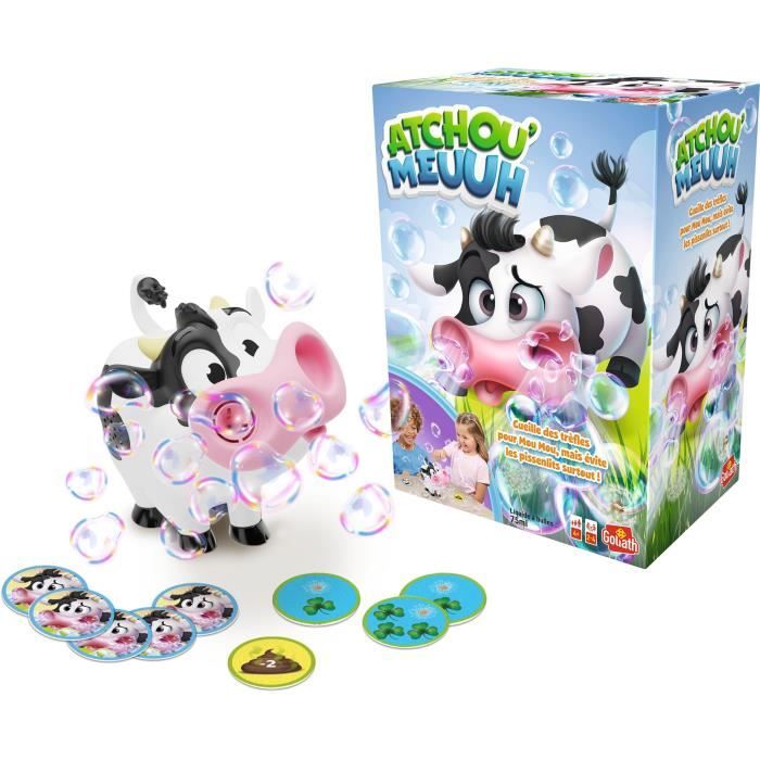 Board games - GOLIATH - Atchou'Meuuh - Collect clovers and avoid allergies! From 4 years old