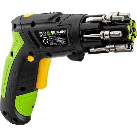 Tool set with cordless screwdriver - Fieldmann - FDG 5018-108AR
