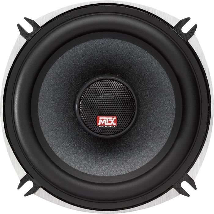 MTX TX650C 13cm 2-way coaxial speakers 80W RMS 4O aluminum chassis neodymium tweeter silk dome coil TSV TIL