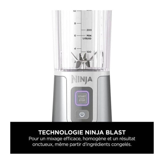 Ninja Blast Portable Blender - BC151EUWH - 530 ml bowl - 2h battery life - cordless - BPA free - white