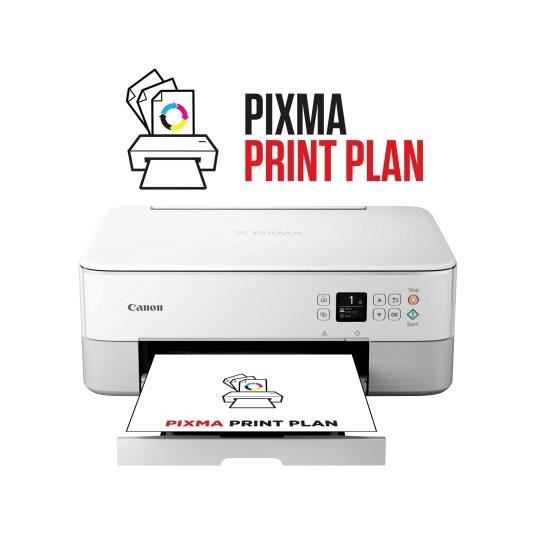 Multifunction Printer - CANON PIXMA TS5351i - Office and photo inkjet - Color - WIFI - White