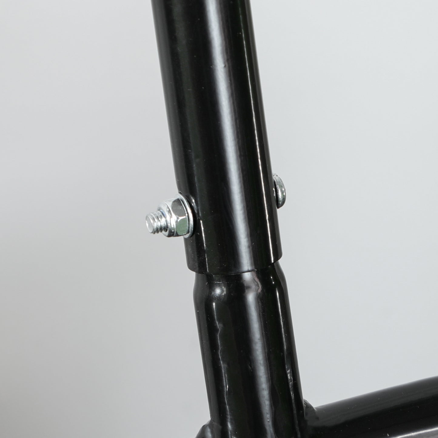 Outsunny Rasenwalze mit U-Griff, Gartenwalze, Gartenrolle, 32 cm Durchmesser, 38 L Wasser-/62 kg Sand, Metall, Schwarz, 58 x 32,5 x 113 cm