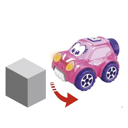 Remote control car - TOOKO - FOLLOW ME - Pink - From 2 years old - Sound and light effects