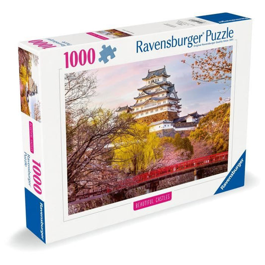 1000-piece puzzle Himeji Castle, Japan, Highlight Collection, from 14 years old, Castle, 12001316, Ravensburger
