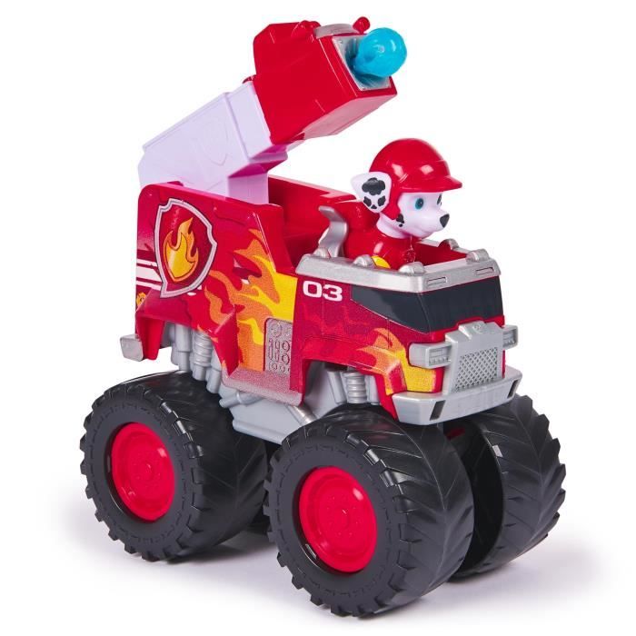 SPIN MASTER VEHICLE + RESCUE WHEELS MARCUS FIGURE Paw Patrol