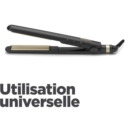 BaByliss ST089E - BaByliss Straightener - 2 temperature settings - Up to 230 ° C - Ceramic plates - Heat-resistant mat
