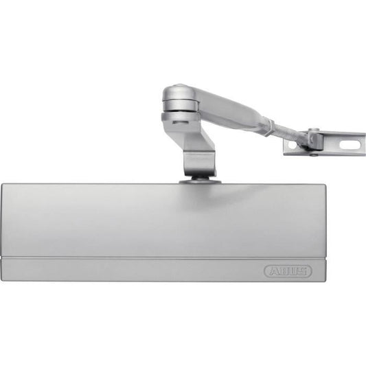 Door closer - ABUS - AC6124 S - Quiet and secure closing for offices and apartments up to 1.10 m - Max 80 kg - Adjustable