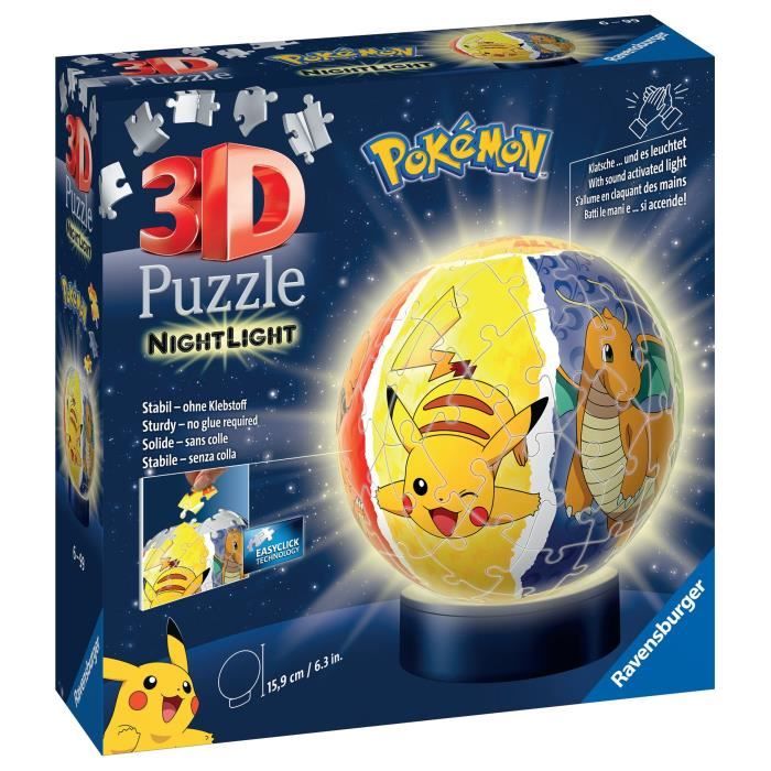 3D Puzzle Puzzle Pokémon 72P Ill