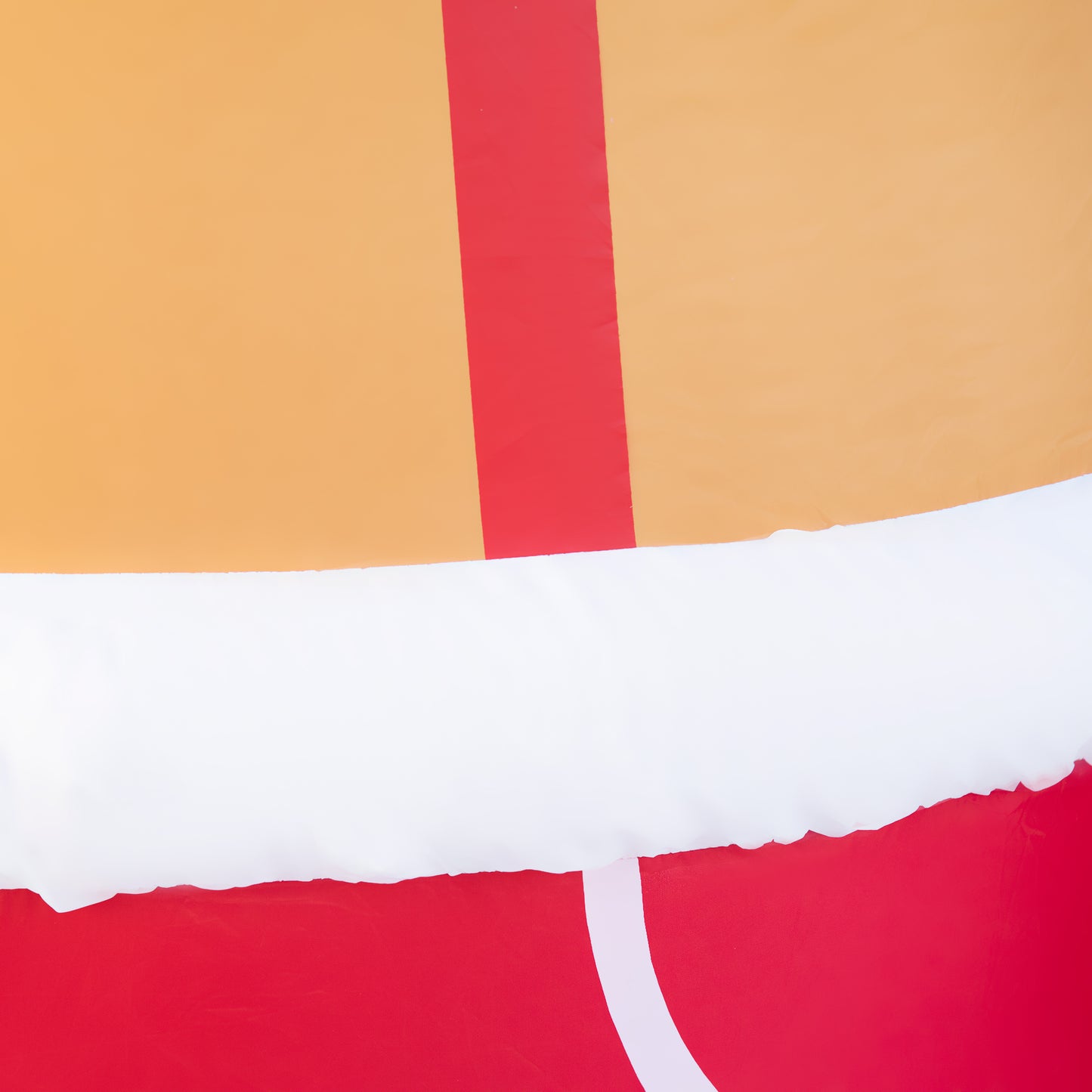 Outsunny Aufblasbare Weihnachtsfiguren Aufblasbarer Lebkuchenmann, 2 m, inkl. Gebläse, Mehrfarbig