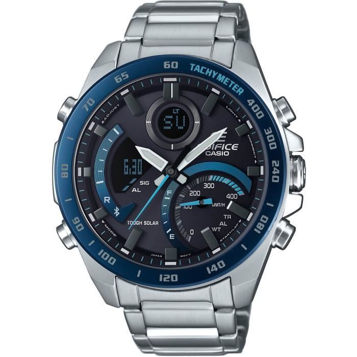 Watch - CASIO - ECB-900DB-1BER - 51.5mm - Solar - Bluetooth - Waterproof 10 bars