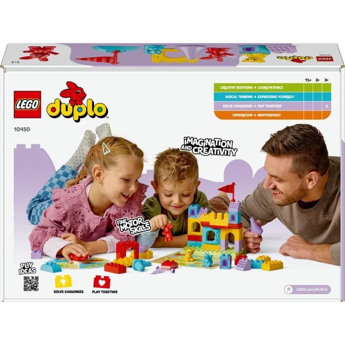 LEGO DUPLO 10450 Hopsy's Castle Playset - Building Toy for 3 Year Olds with Animals