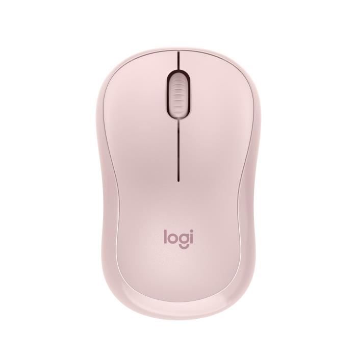 Logitech M240 mouse bluetooth, wireless, compact, portable, fluid monitoring - pink