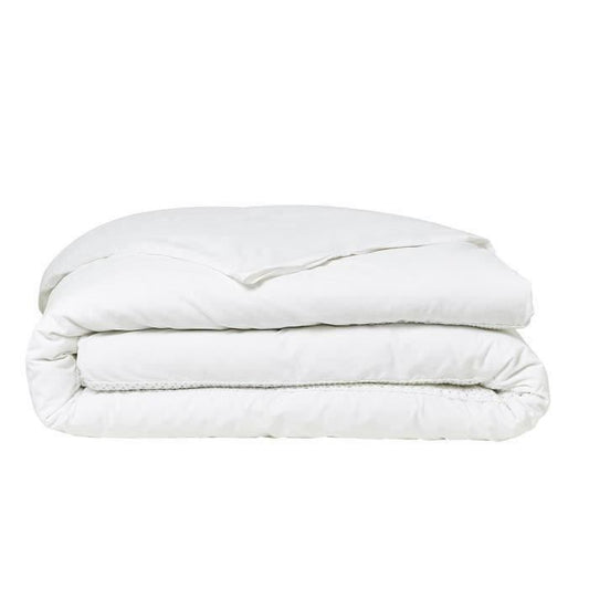 TODAY PRESTIGE TODAY Bed Parliament - 220 x 240 cm - 2 people - 100% percale macramé finish - chalk