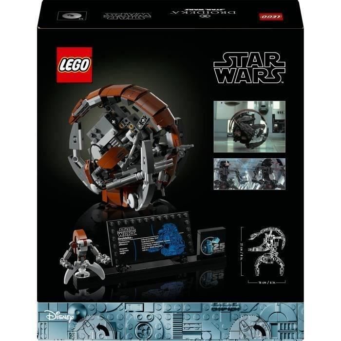 LEGO Star Wars 75381 Droideka  Space Building Set for Adults