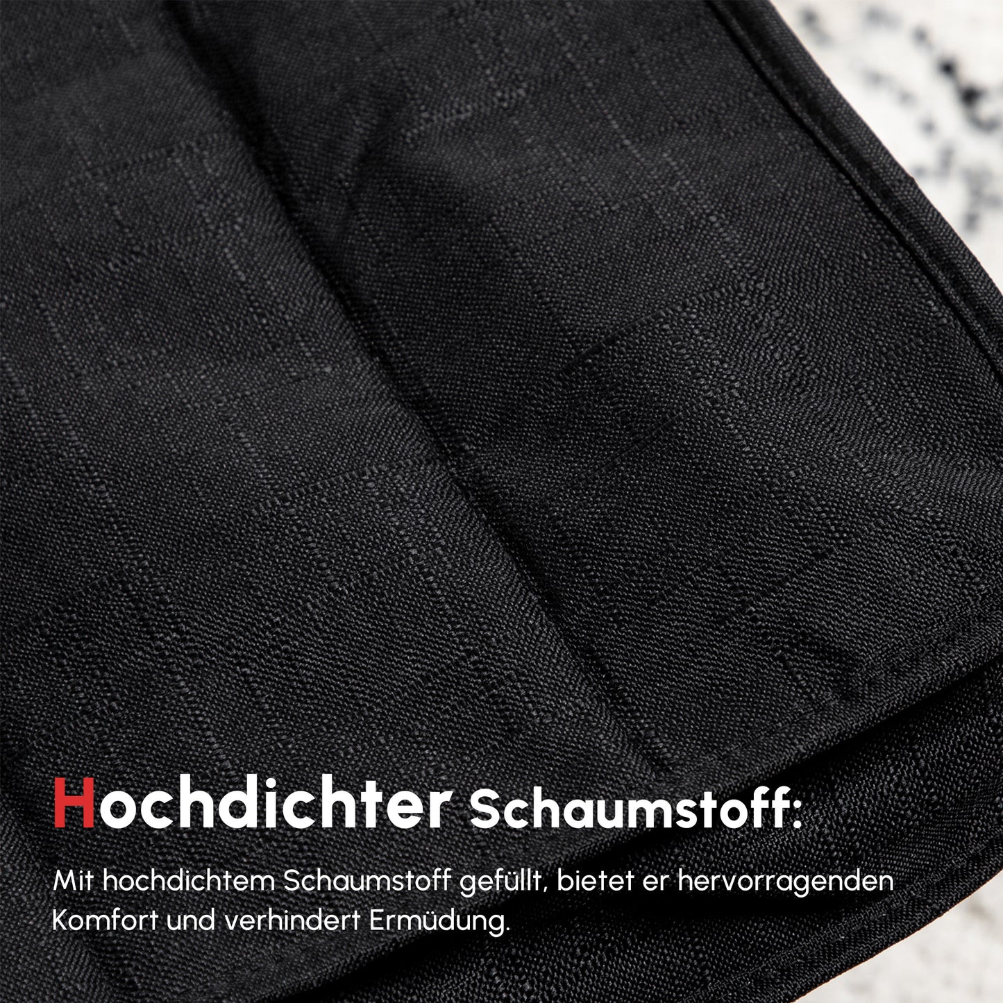 HOMCOM Relaxsessel, Ruheliege, verstellbares Fußteil, Auflage, Holz+Schwarz, 66,5 x 94 x 100cm