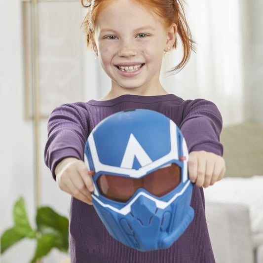 Captain America Brave New World Flight Mask, Dress-up Toy, Marvel Studios, Ages 5 and Up