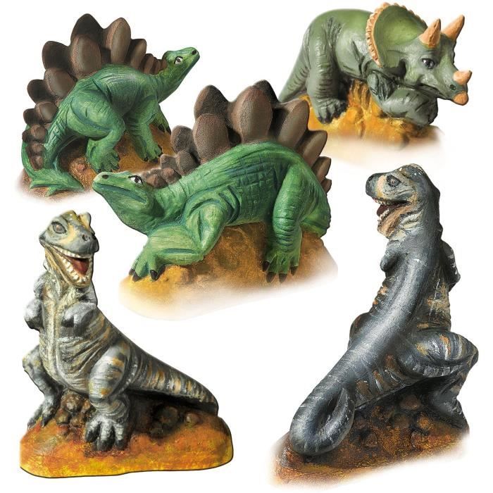 Molding and painting - dinosaurs