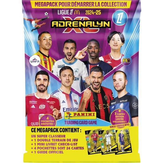 Starter pack - PANINI - Adrenalyn XL Ligue 1 McDonald's 2024-2025 - Binder and cards