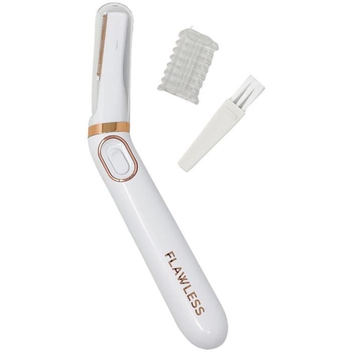 Electric Trimmer for Women - FLAWLESS FINISH - Flawless Bikini - Special swimsuit - Quick and painless - Integrated LED