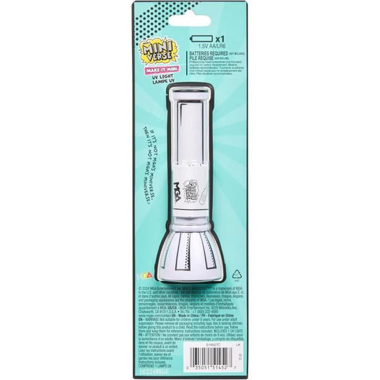 MGA Miniverse - UV Lamp - Dries your resin creations - 1 second - Ages 8 and up - Random