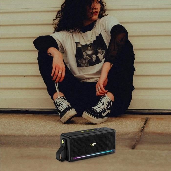 Bluetooth speaker - CGV - 50910 - SolidVibe Max - Subwoffer 20W (2x10W)