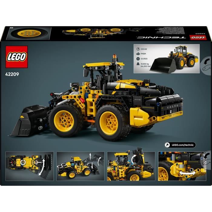LEGO Technic 42209 Volvo L120 Electric Wheel Loader - Game for Boys Ages 9 and Up