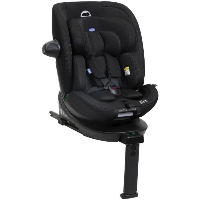 Car seat - CHICCO - EVERONE - Group 0/1/2/3 - I-Size - Swivel - Reclining - Reducer - Black