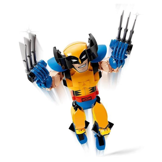 Lego Marvel 76257 Wolverine figurine with claws, X-Men construction toy