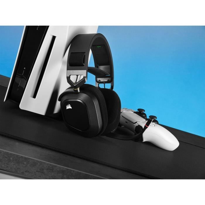 Corsair wireless helmet HS80 RGB-Carbon (CA-9011235-EU)