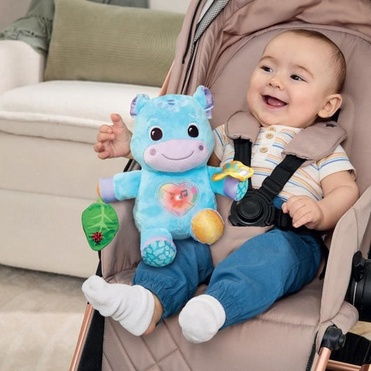 VTECH THÉO, MY CUDDLY HIPPO (RECYCLED PLASTIC BOTTLES)