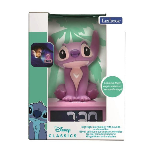 Alarm Clock - Angel Night Light with Sound Effects