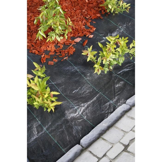 NATURE Black landscape mulching canvas 100 g / m² - 2 x 10 m