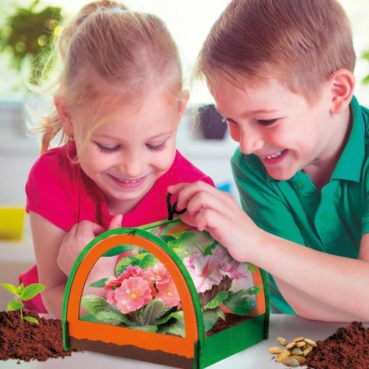 Botany Discovery - Science Kit - I'M A GENIUS POCKET - Miniature Greenhouse, Botanical Experiments