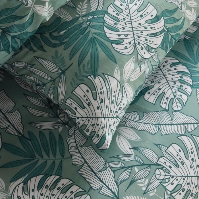 Bedding set - TODAY Crazy - Jungle print - 2 people - 220 x 240 cm - Blue