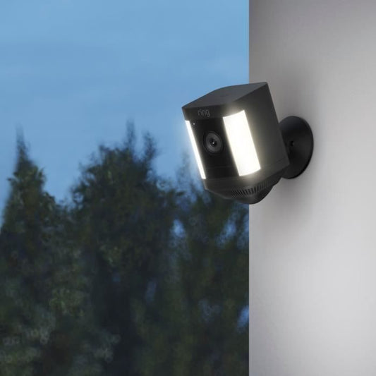 RING Spotlight Plus Battery Security Camera - Black - EU