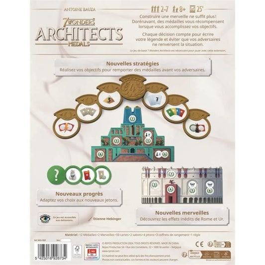 7 Wonders Architects: Medals (Ex)