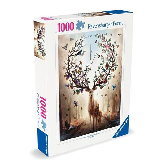 Puzzle 1000 pieces Deer Fantasy, Adults and children from 14 years old, High quality puzzle, 12000459, Ravensburger